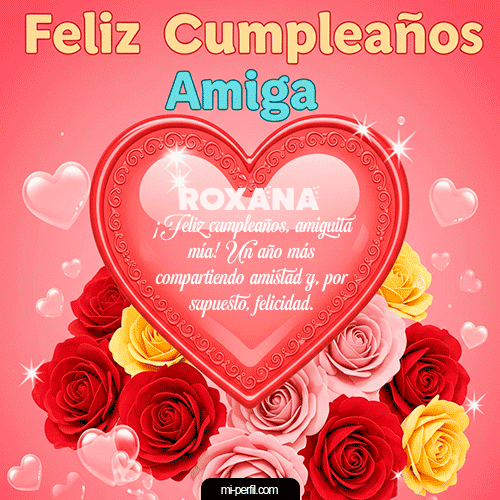 Feliz Cumpleaños Amiga V